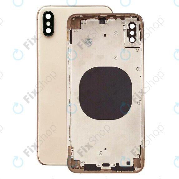 Заден калъф за iPhone XS Max, Злато, Gold