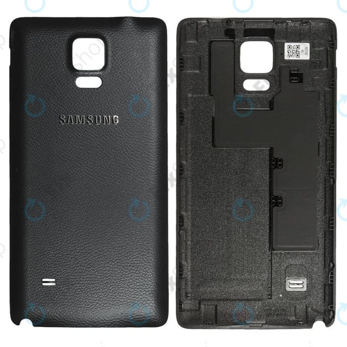 Капак на батерията за Samsung Note 4 N910F, Charcoal Black