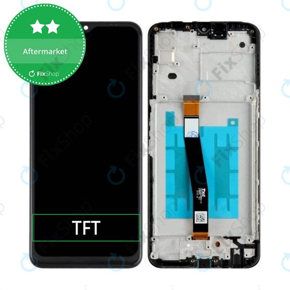 дисплей за Samsung A22 5G A226B, Тъчскрийн и рамка, TFT