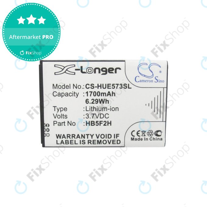 Батерия за Huawei E5330, 1700mAh, Li-Ion, 3.7V, HB5F2H, HQ