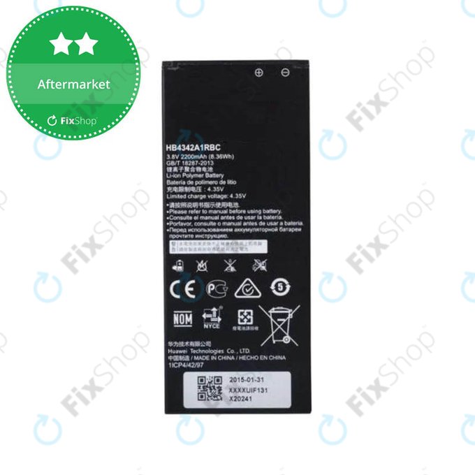 Батерия за Huawei Y6, HB4342A1RBC, 2200mAh