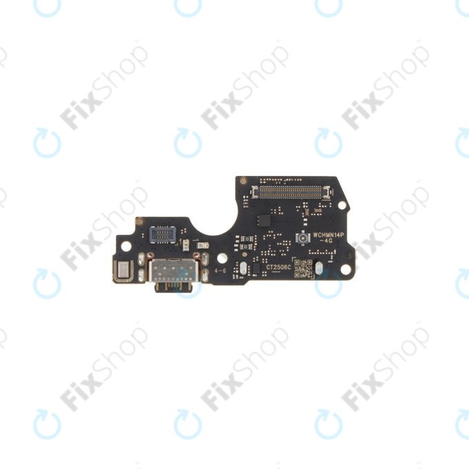 Заряден конектор PCB платка + SIM четец за Xiaomi Redmi Note 14 Pro 4G 24116RACCG