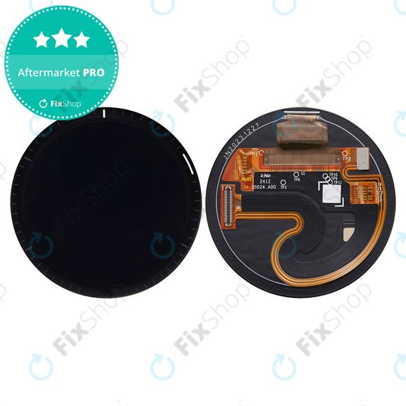 OLED дисплей + тъч стъкло без рамка (Black) за Garmin Forerunner 965