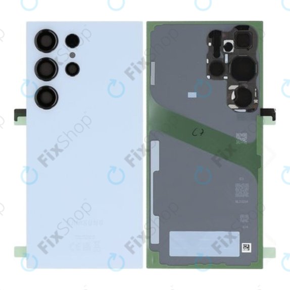 Капак на батерията за Samsung S24 Ultra S928B, GH82-33349F, Titanium Blue, Genuine Service Pack