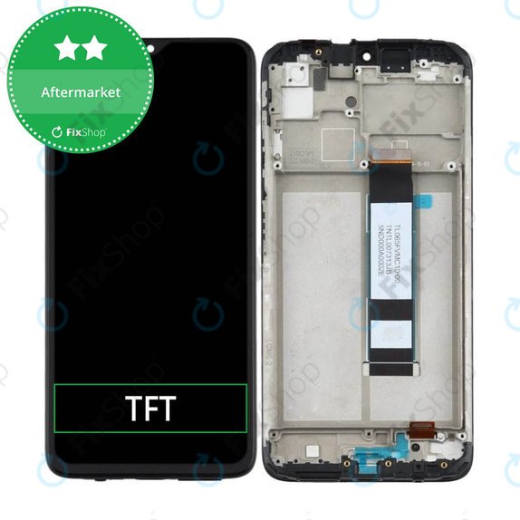 дисплей за Xiaomi Poco M3, Тъчскрийн и рамка, TFT