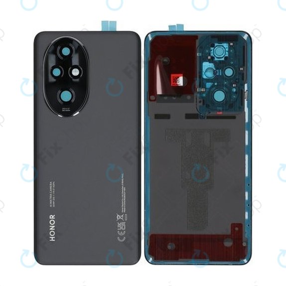 Заден капак за Honor 200 Pro, Black, 0235AKNT, Genuine Service Pack