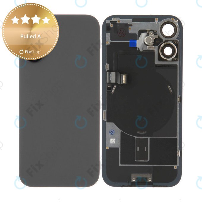 Стъкло на задния капак за iPhone 17, Black, Pulled A