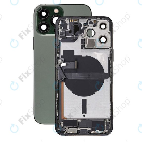 Заден калъф със малки части за iPhone 13 Pro Max, Alpine Green