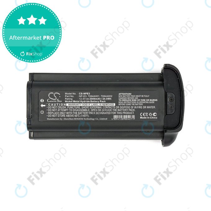 Батерия за Canon Eos 1Ds, 2000mAh, Ni-MH, 12V, NP-E3, HQ