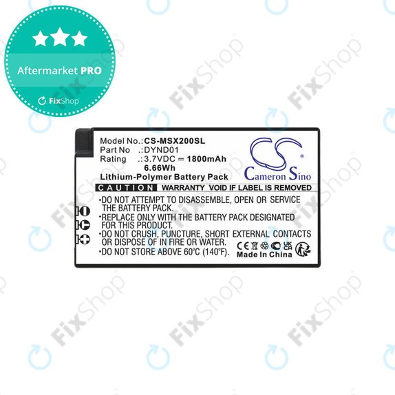 Батерия за Microsoft Xbox Elite Series 2, 1800mAh, Li-Pol, 3.7V, DYND01, HQ
