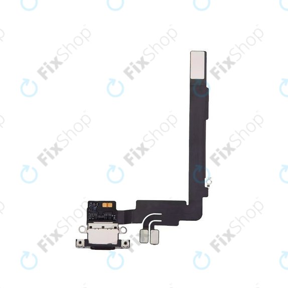 Заряден конектор + flex кабел за iPhone 16 Pro Max, Black Titanium