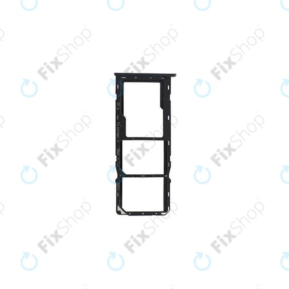 SIM държач за Samsung A22 5G A226B, GH81-20741A, черен, Black, Genuine Service Pack