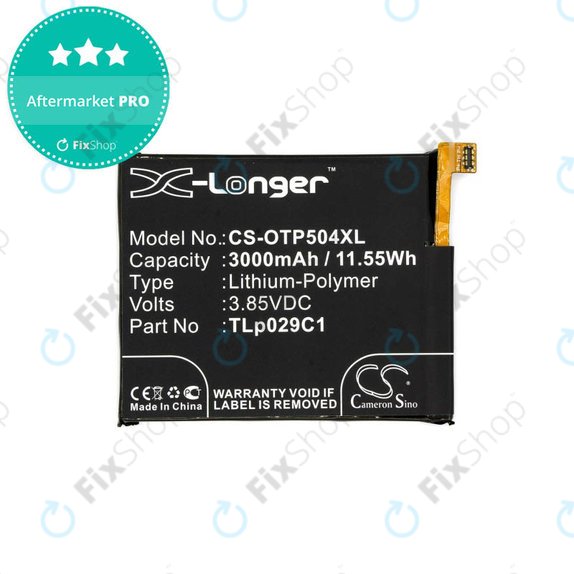Батерия за Blackberry Key2 LE, TLP029C1, 3000mAh, HQ