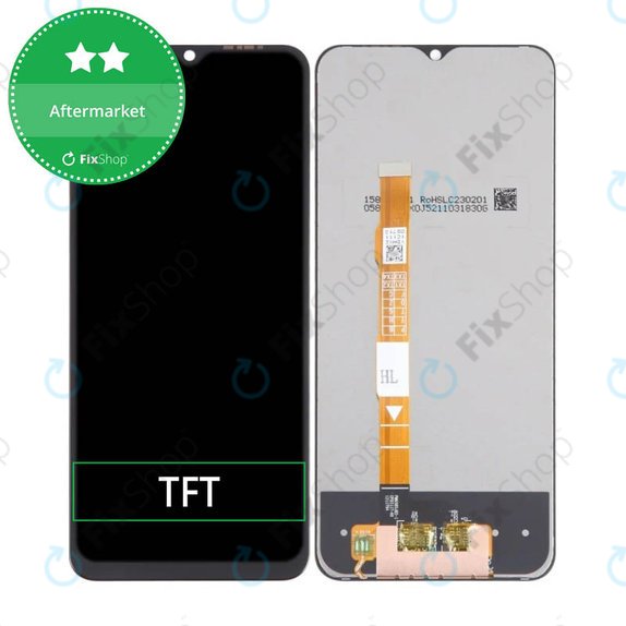 дисплей за Vivo Y55, Тъчскрийн без рамка, TFT