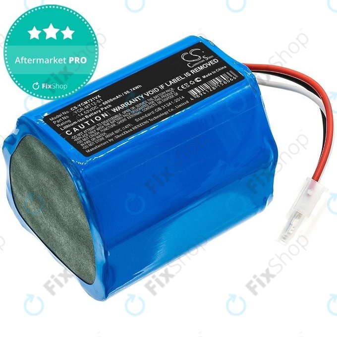 Батерия за Miele Scout RX2, RX3 Home Vision, YCR-MT12-S1, Li-Ion 14.52V 6800mAh, HQ