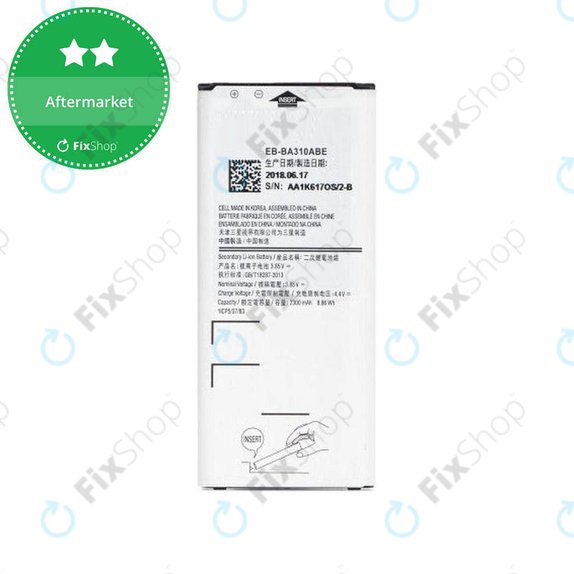 Батерия за Samsung A3 A310F (2016), BA310ABE, 2300mAh