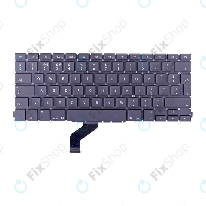Клавиатура за MacBook Pro 13" A1425 (късна 2012 – ранна 2013), UK