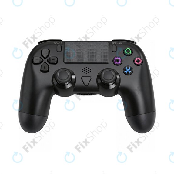 Безжичен контролер DualShock 4 (V2) за Sony PlayStation 4 / 4 Slim / 4 Pro, черен, Black