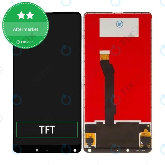 дисплей за Xiaomi Mi Mix 2S, Тъчскрийн без рамка, черен, Black, TFT
