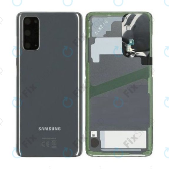 Капак на батерията за Samsung S20 G980F, GH82-22068A, GH82-21576A, Cosmic Grey, Genuine Service Pack
