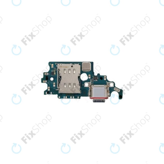 Зареждащ конектор PCB платка за Samsung S21 G991B, GH96-14033A, Genuine Service Pack