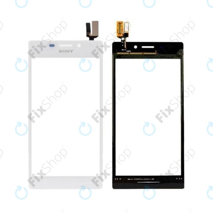 тъчскрийн за Sony Xperia M2 D2303 S50h, бял, White