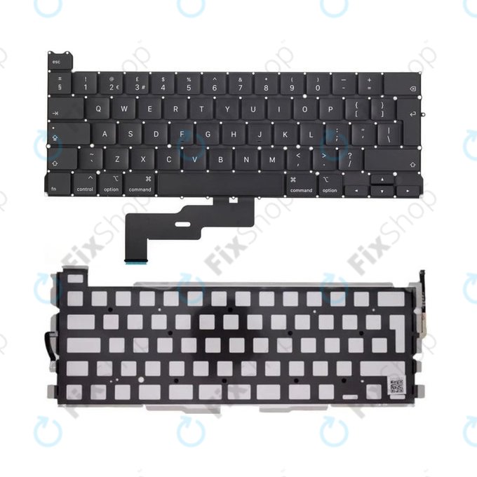 Клавиатура с подсветка за MacBook Pro 13" A2289 (2020), UK/EU
