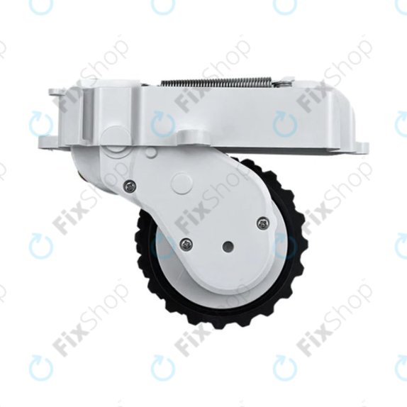 Колело с мотор за Xiaomi Mi Robot Vacuum Mop Pro (P), Viomi V2 Pro, V3, ляв, Left, бял, White