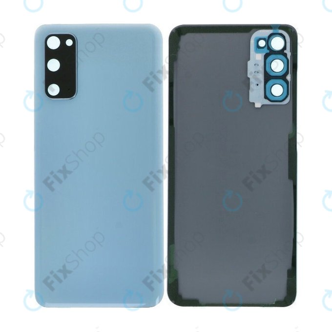 Заден капак комплект за Samsung S20 G980F, Cloud Blue