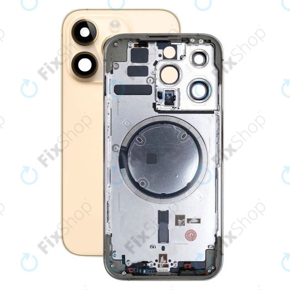 Заден корпус за iPhone 14 Pro, Злато, Gold