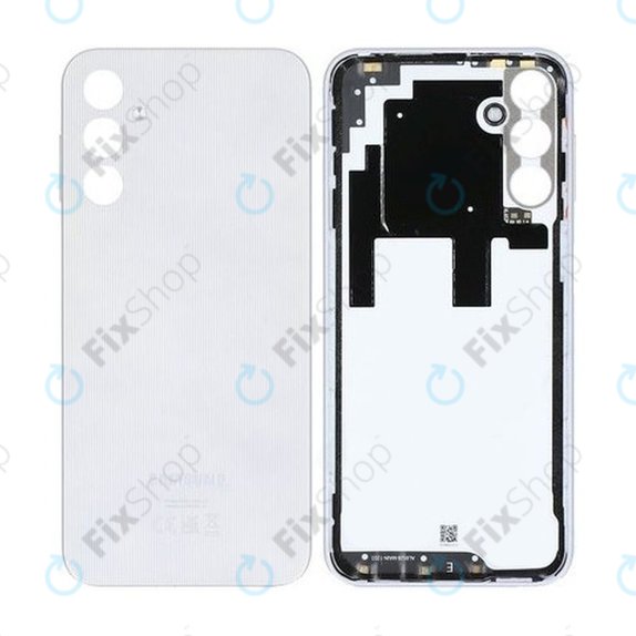 Капак на батерията за Samsung A14 A145R, GH81-23537A, сребрист, Silver, Genuine Service Pack