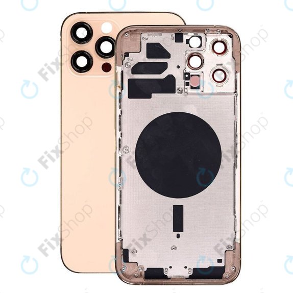 Заден калъф за iPhone 12 Pro Max, Злато, Gold