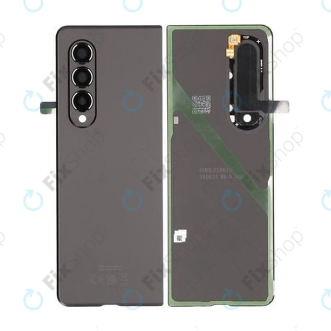 Капак на батерията за Samsung Z Fold 3 F926B, GH82-26312A, Phantom Black, Genuine Service Pack