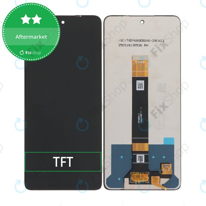 Дисплей за TCL 50 NxtPaper, 50 Pro NxtPaper, Тъчскрийн без рамка