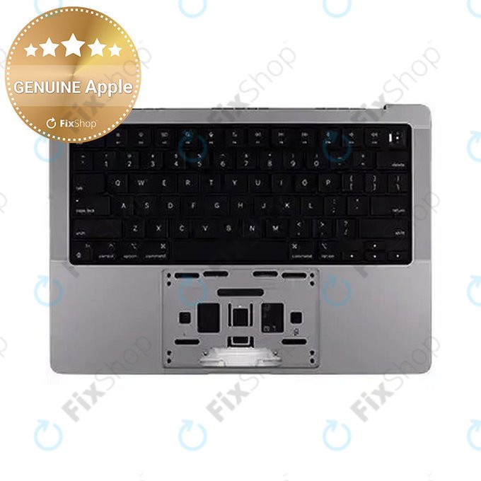 Горен корпус с клавиатура за MacBook Pro 14", A3112 (2024), с US клавиатура и батерия, Space Black, 661-42518, Genuine Apple
