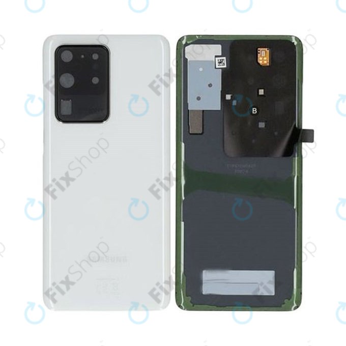 Капак на батерията за Samsung S20 Ultra G988F, GH82-22217C, Cloud White, Genuine Service Pack