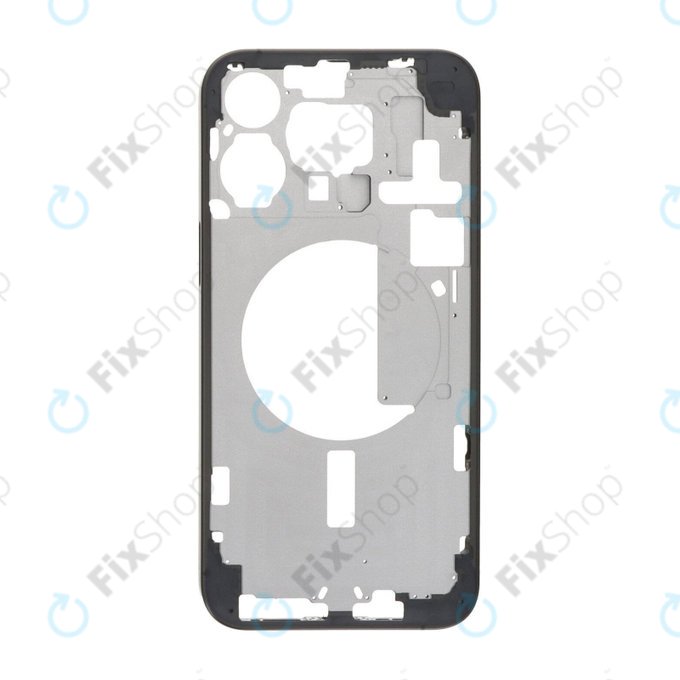 Средна рамка за iPhone 15 Pro Max, Black Titanium
