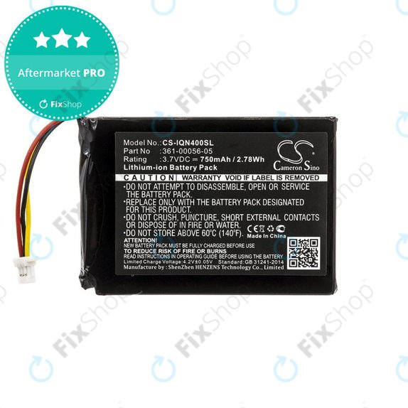 Батерия за Garmin Nüvi 40, 750mAh, Li-Ion, 3.7V, 361-00056-05, HQ