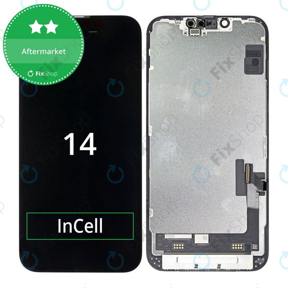 Дисплей In-Cell HD+ за iPhone 14, Тъчскрийн с рамка