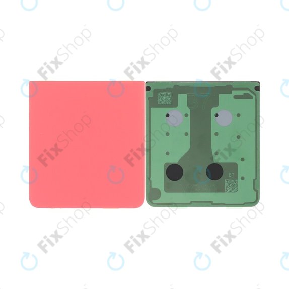 Заден капак комплект за Samsung Z Flip 7 F766B, Coralred