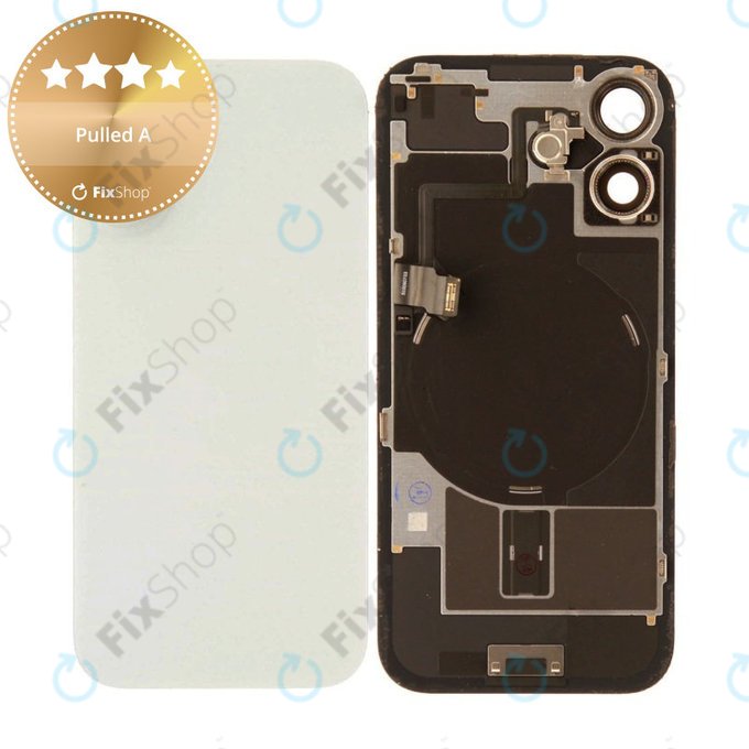 Стъкло на задния капак за iPhone 17, White, Pulled A