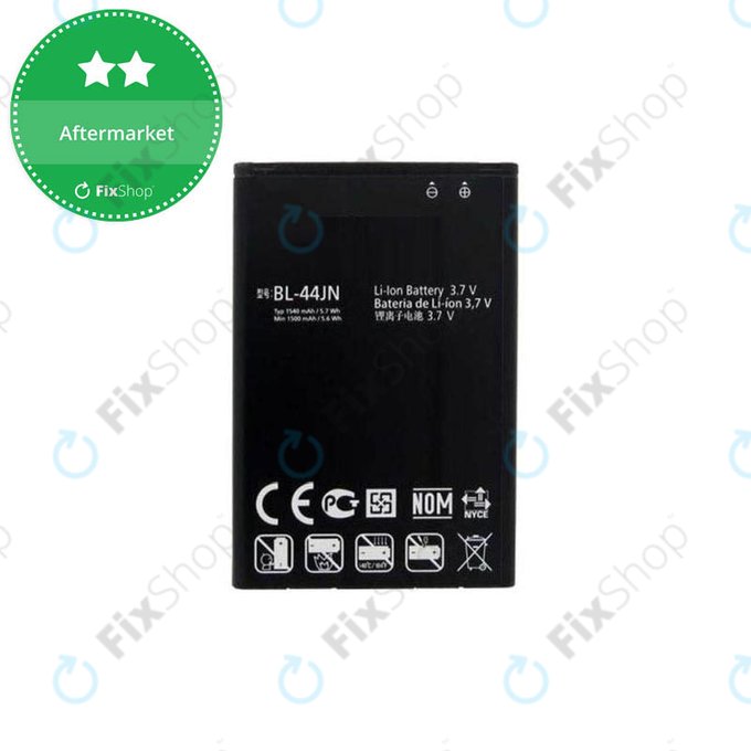 Батерия за LG Optimus L5 E610, LG L3, BL-44JN, 1500mAh