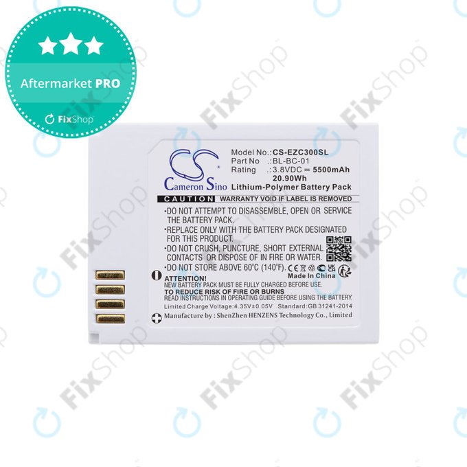 Батерия за Ezviz C3a, 5500mAh, Li-Pol, 3.8V, BL-BC-01, HQ