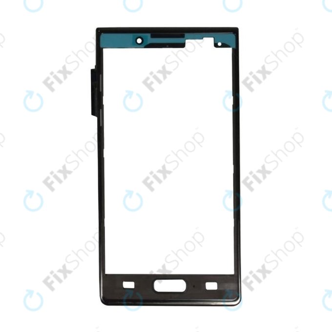 Средна рамка за LG Optimus L7 P700, ACQ85922101, бял, White, Genuine Service Pack