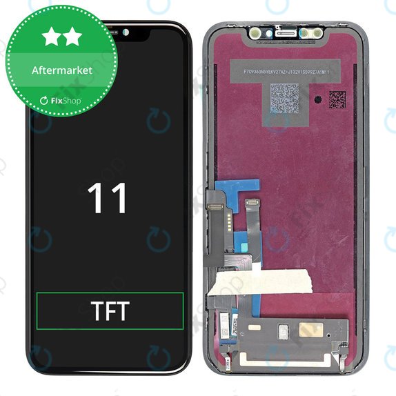 Дисплей In-Cell HD+ за iPhone 11, Тъчскрийн с рамка