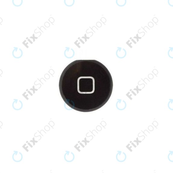 Home бутон за Apple iPad 3, iPad 4, черен, Black