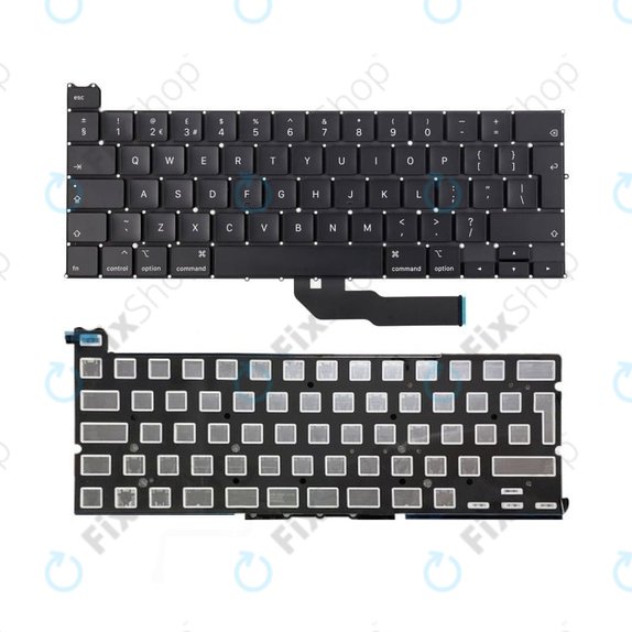 Клавиатура с подсветка за MacBook Pro 13" A2251 (2020), UK/EU