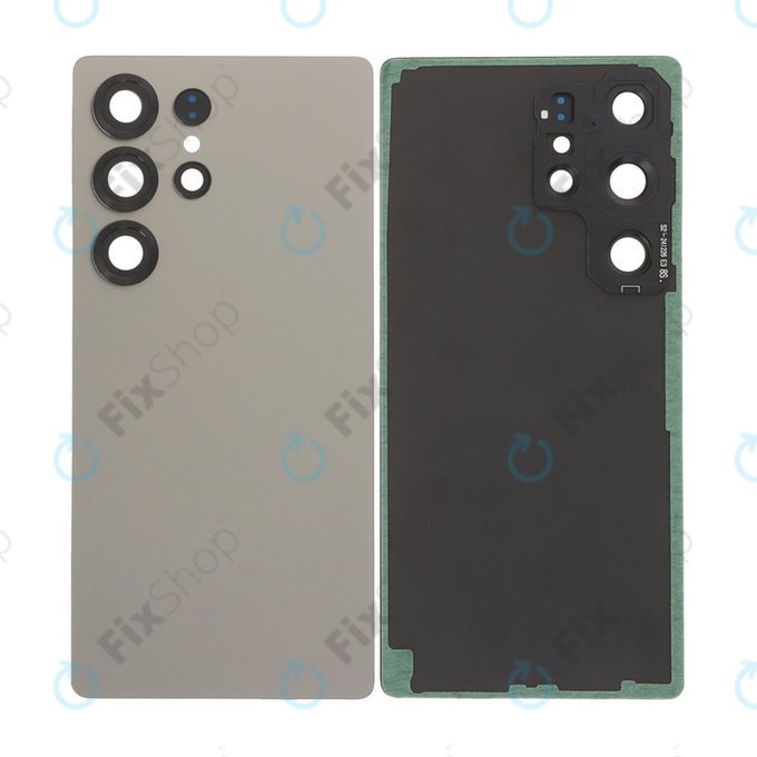 Заден капак комплект за Samsung S25 Ultra, Titanium Gray