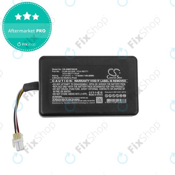 Батерия за Samsung PowerBot R7040, DJ96-00193E, VCA-RBT71, Li-Ion 21.6V 6800mAh, HQ