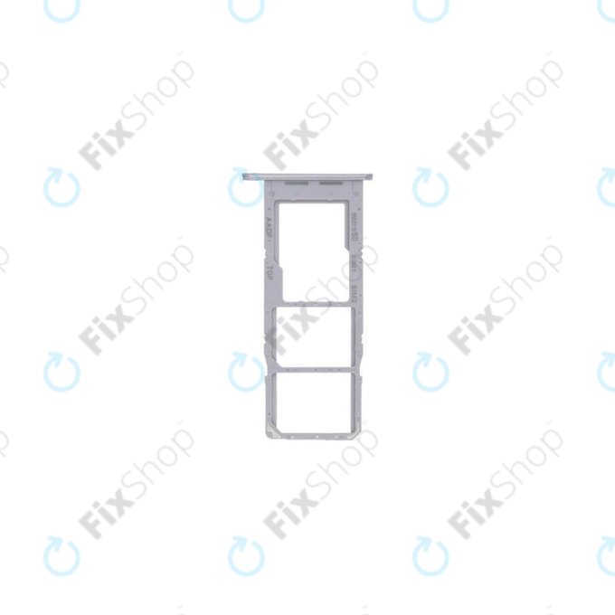 SIM държач за Samsung A14 5G A146B, GH81-23304A, Сребро, Silver, Genuine Service Pack